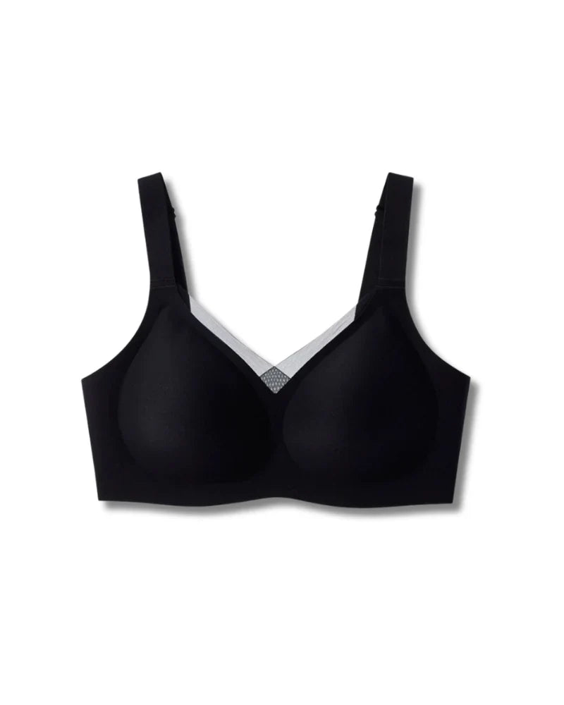 Mesh Detail Full Wireless Lift &amp; Support Bra