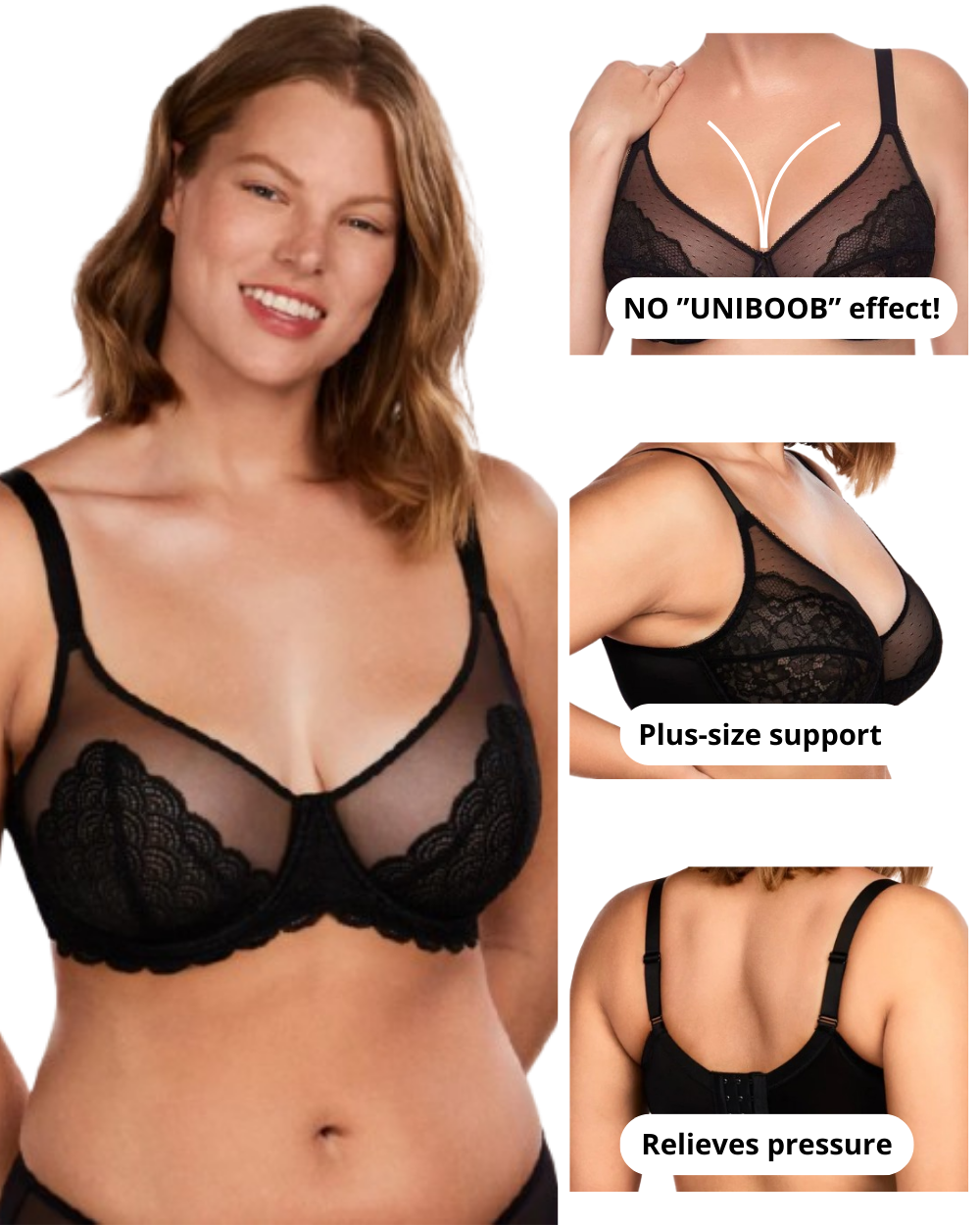 Breast Minimizer Bra - Enchante