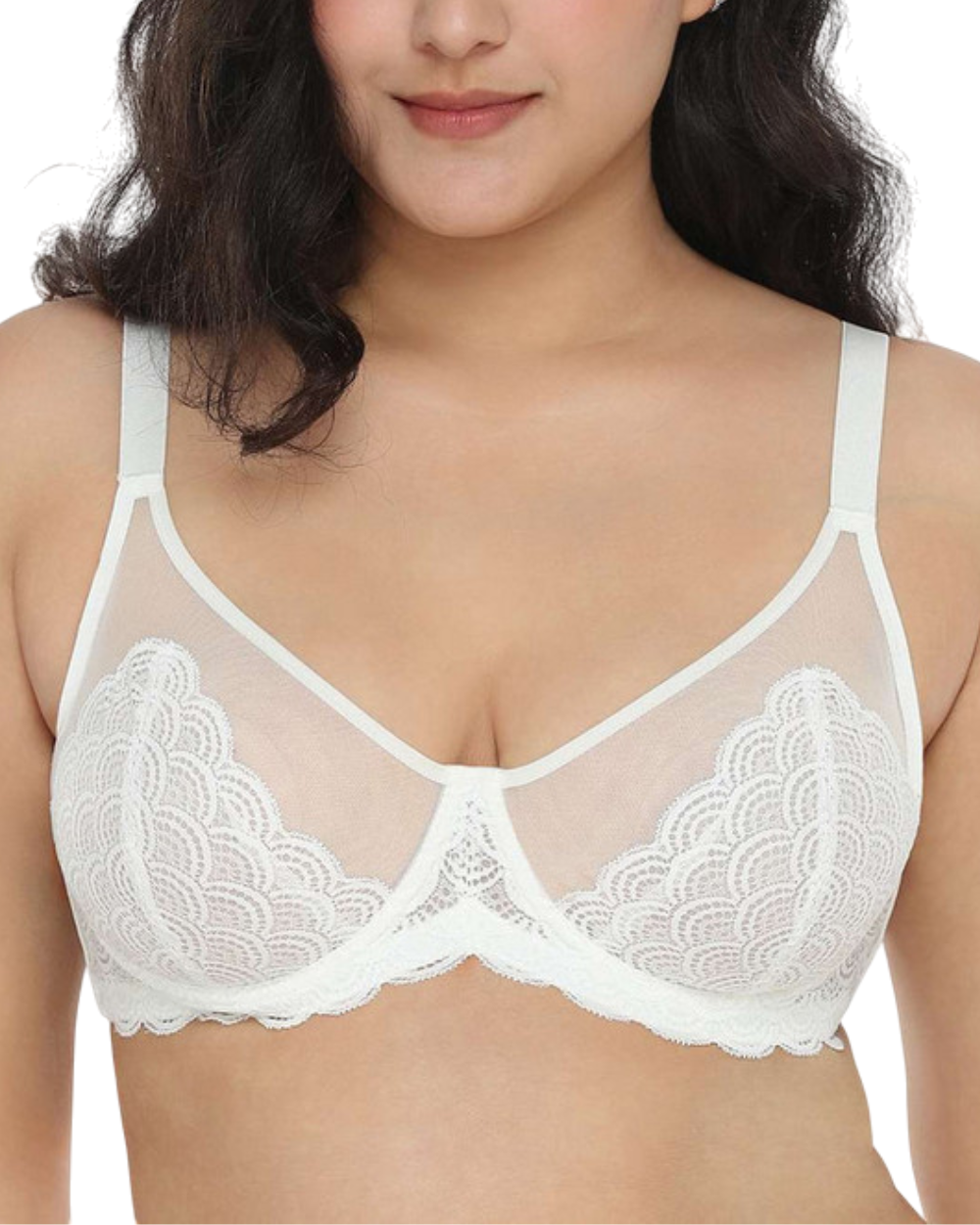 Mermaid Lace Minimizer Bra
