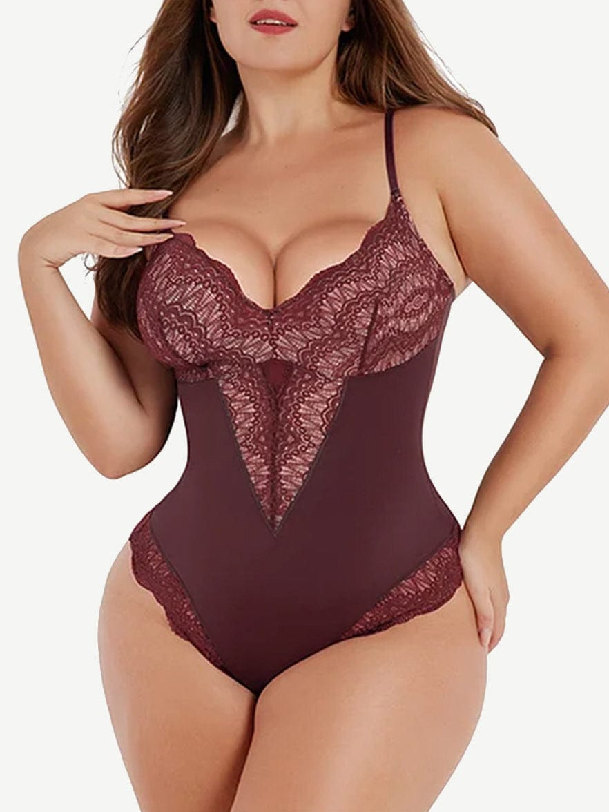 Lace Me Up Thong Body
