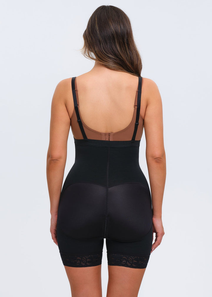 BootyBoosting High-Waist Side Zip Shorts