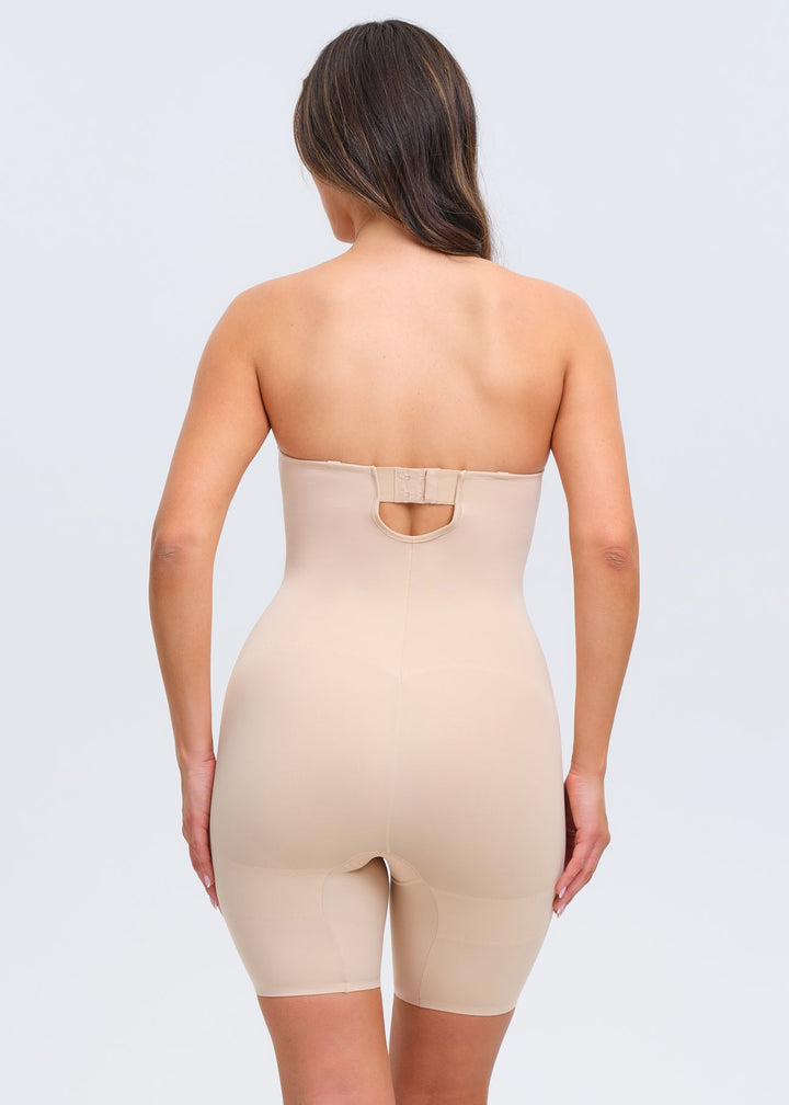 BraSculpt Strapless Bodysuit Shorts