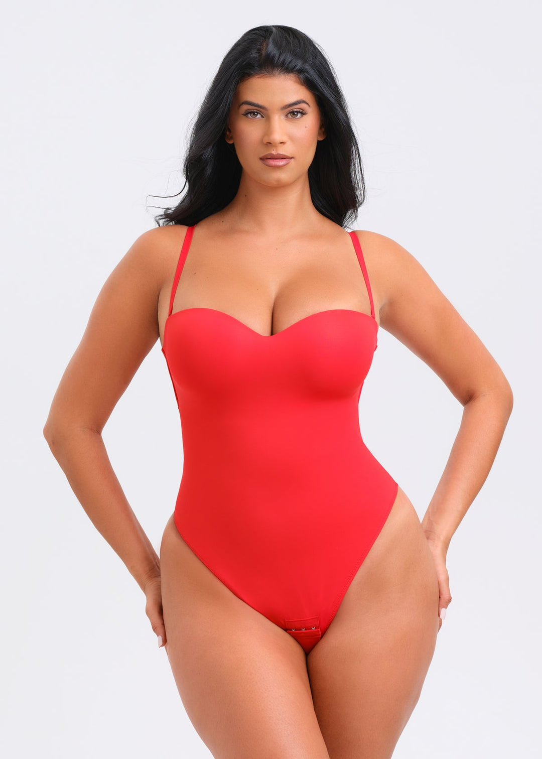 BraSculpt Strapless Bodysuit Thong