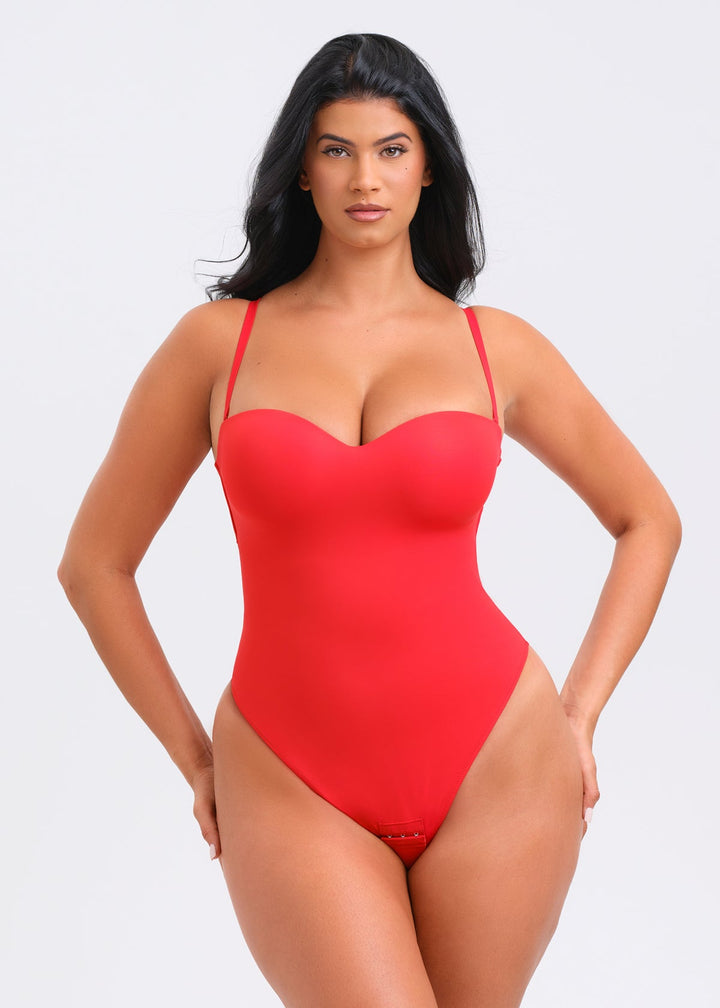 BraSculpt Strapless Bodysuit Thong