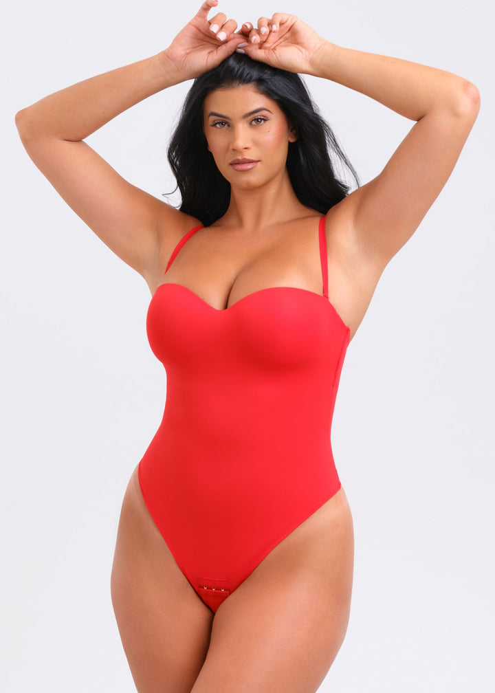 BraSculpt Strapless Bodysuit Thong