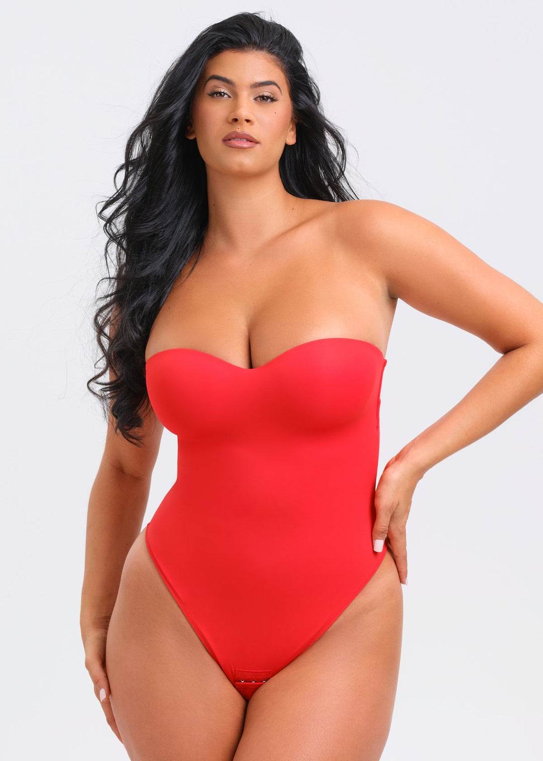 BraSculpt Strapless Bodysuit Thong