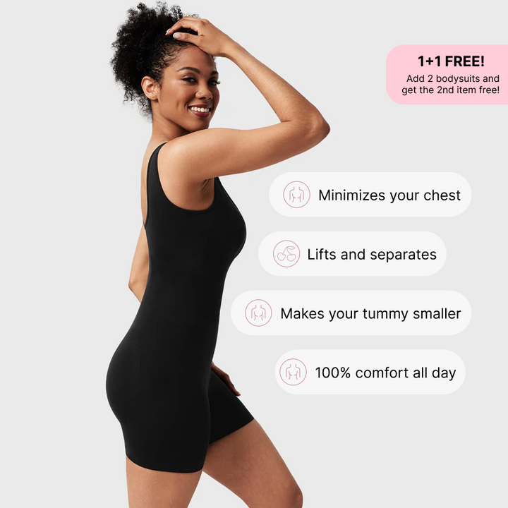 Glimmer Bodysuit - Breast  Minimizer &amp; Tummy Control