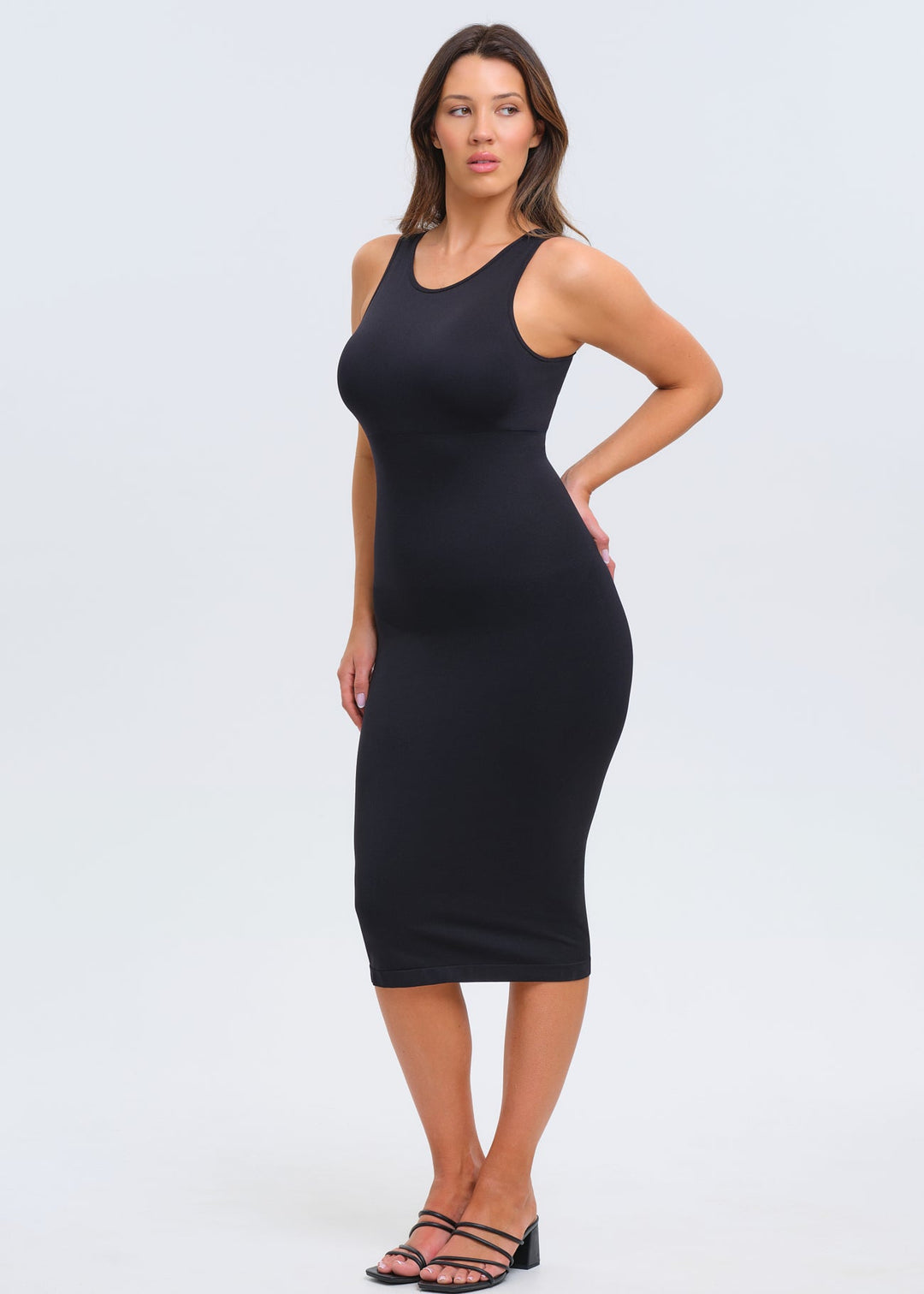 SnatchedKnit Halter Maxi Dress