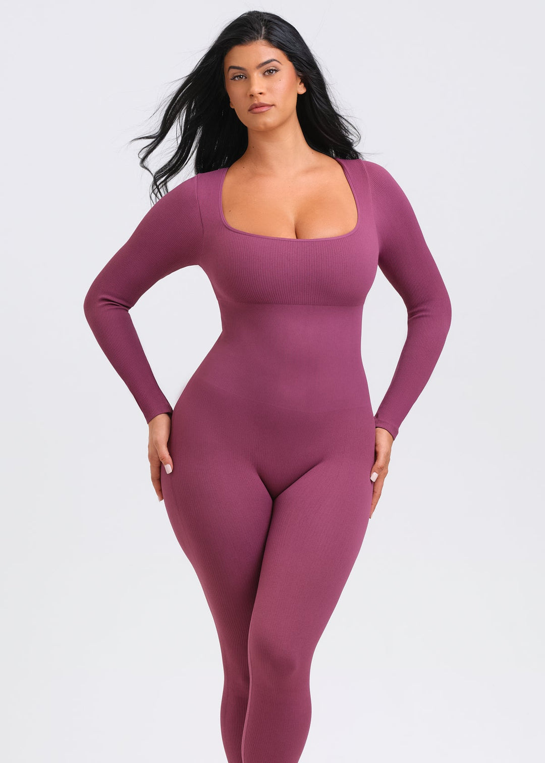 SnatchedKnit Longsleeve Jumpsuit