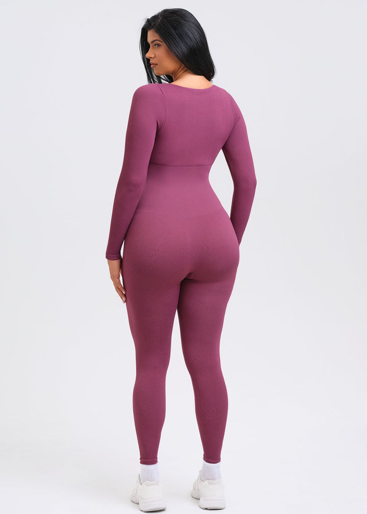 SnatchedKnit Longsleeve Jumpsuit