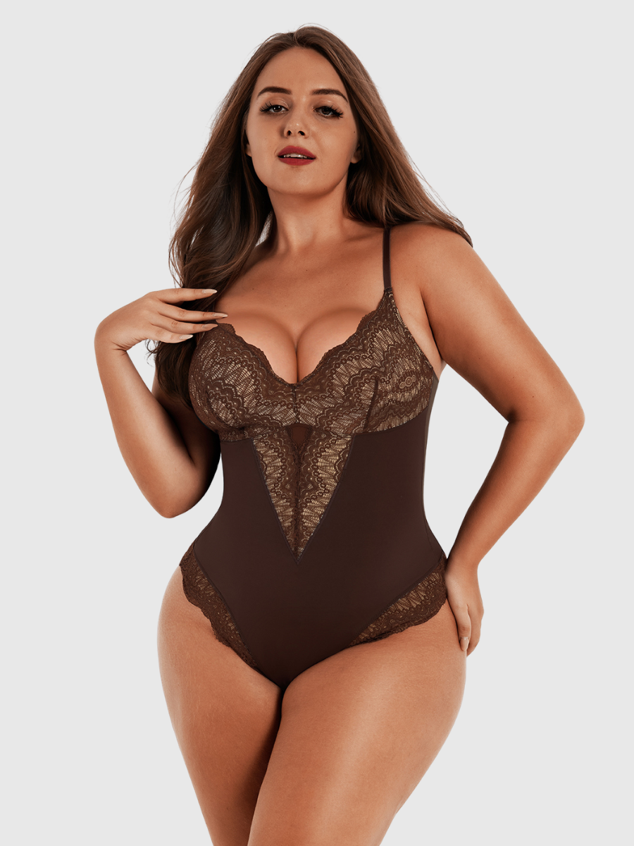 Lace Me Up Thong Body