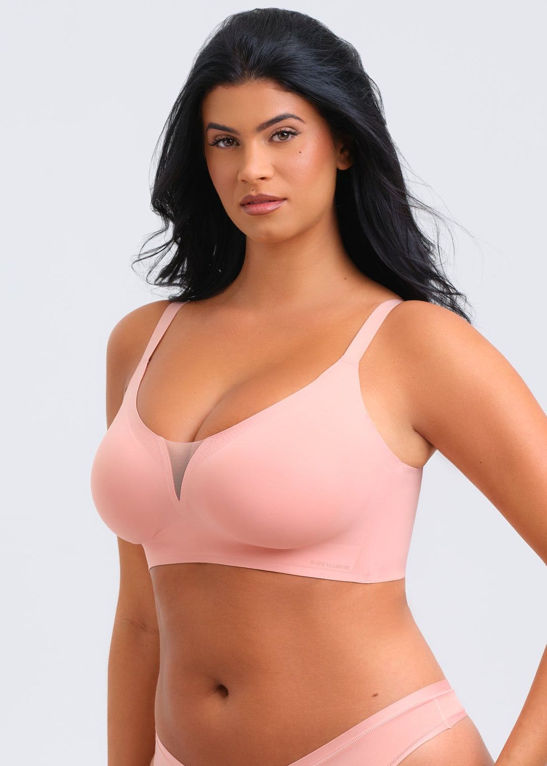 MagicEraser V-Mesh Plunge Bra