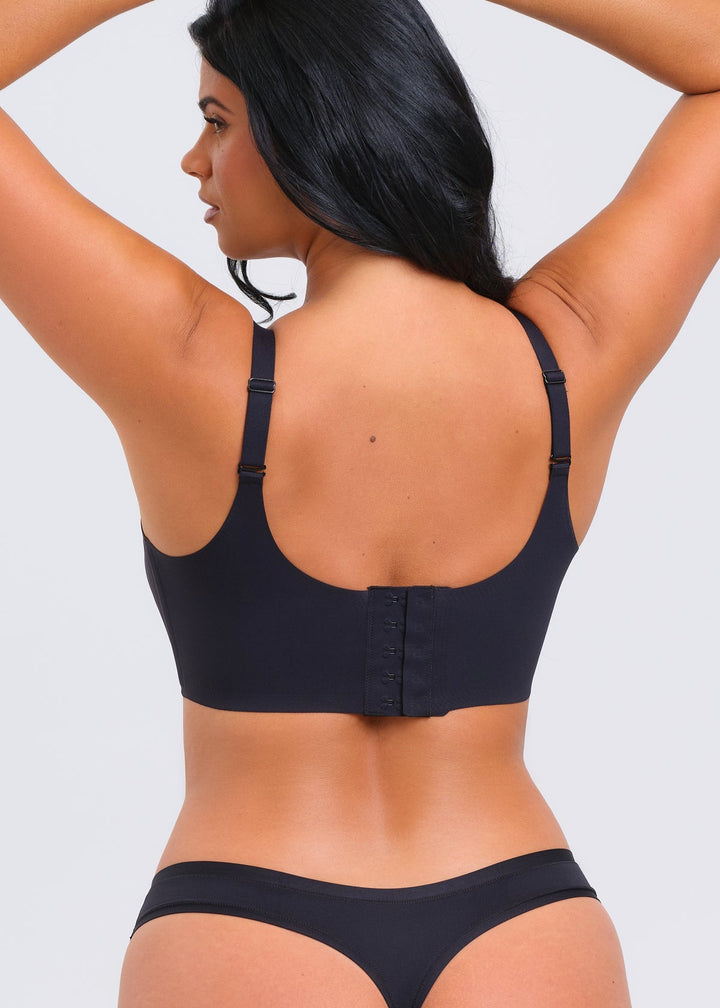 MagicEraser V-Mesh Plunge Bra