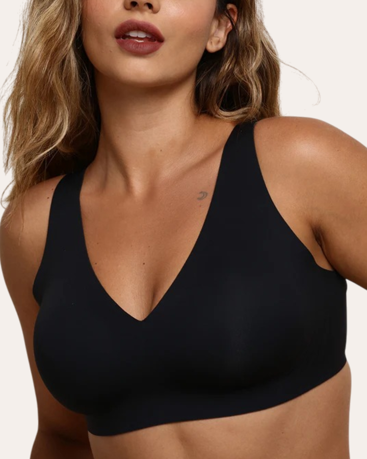 Full Support Soft V-Neck Bra