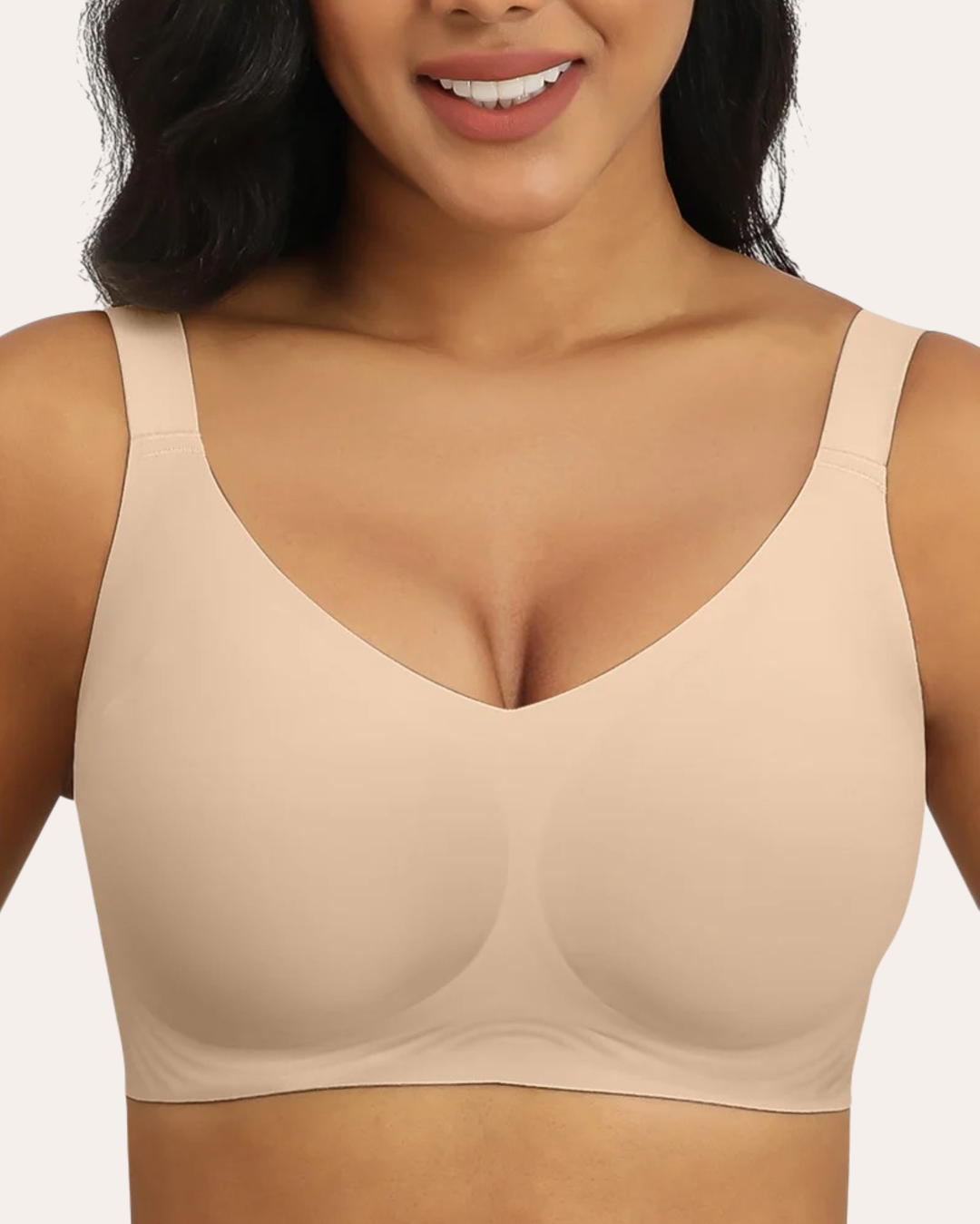 Full Support Soft V-Neck Bra