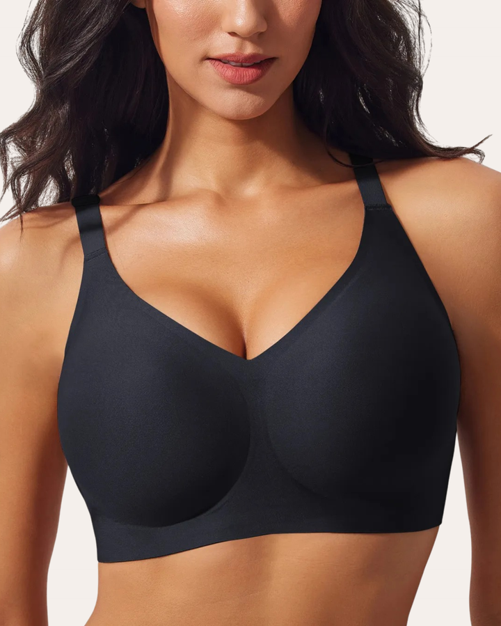 Soft Plus Size V-Neck Bra