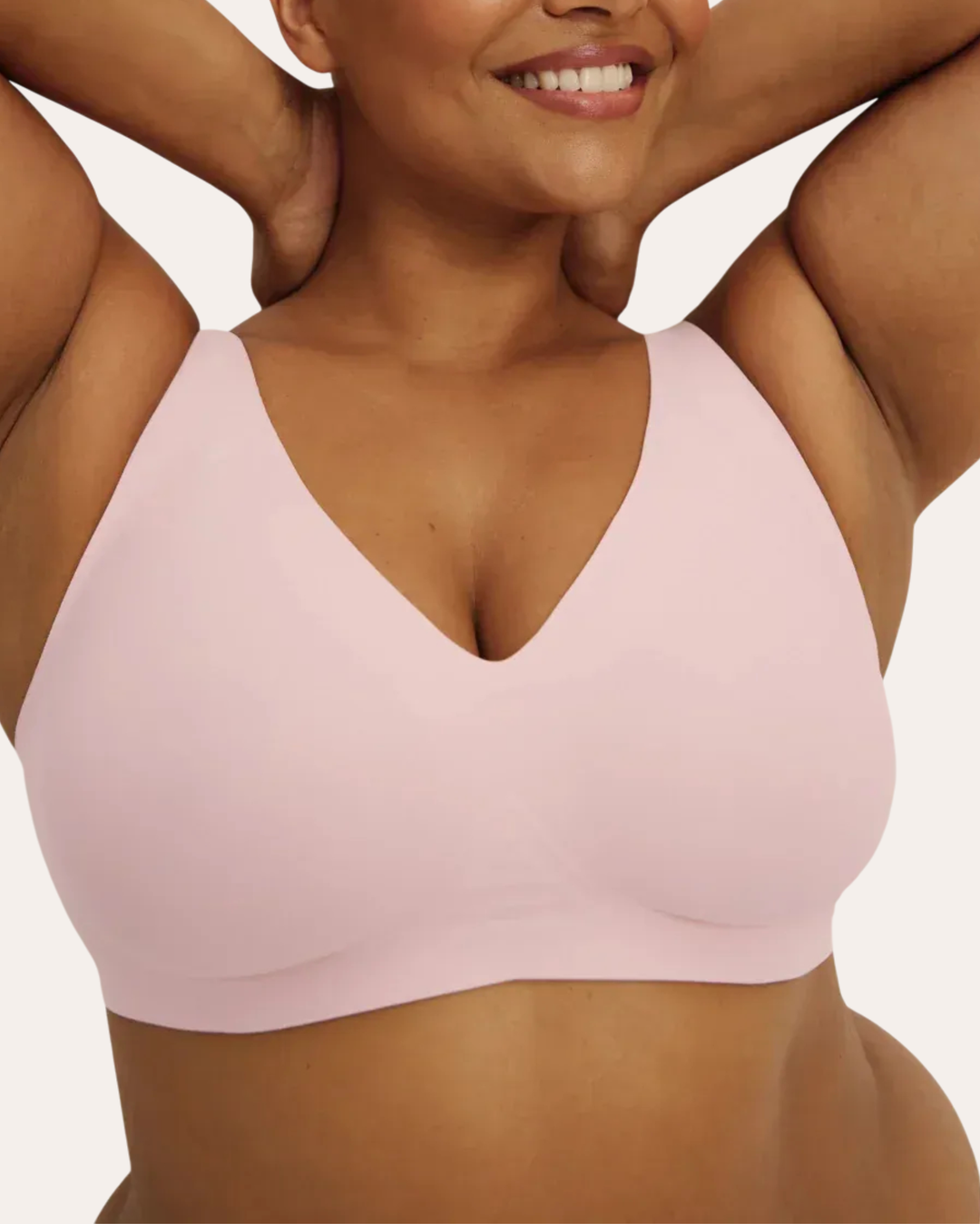 Full Support Soft V-Neck Bra