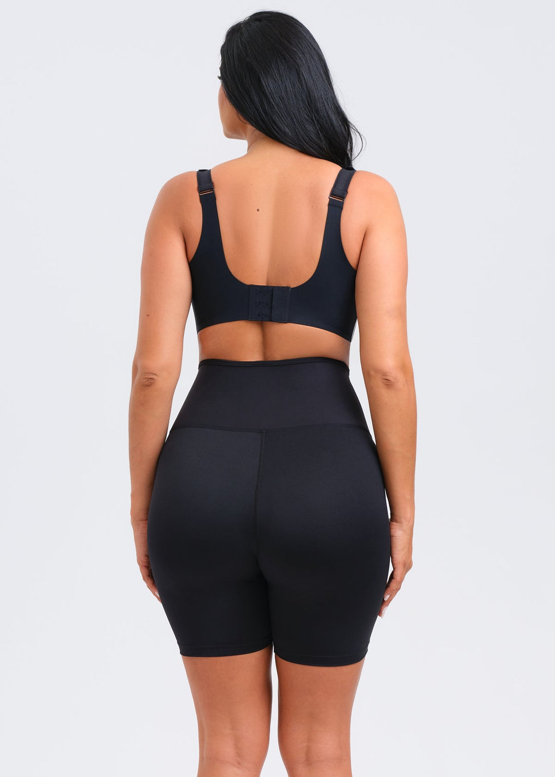 SaunaSculpt Zip Workout Shorts