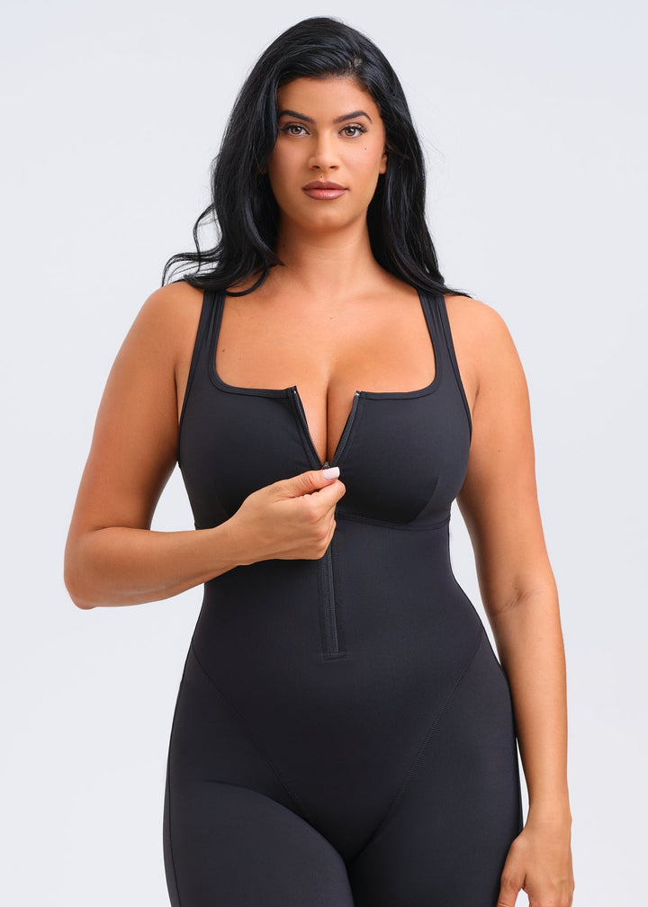 SaunaSculpt Compression Jumpsuit