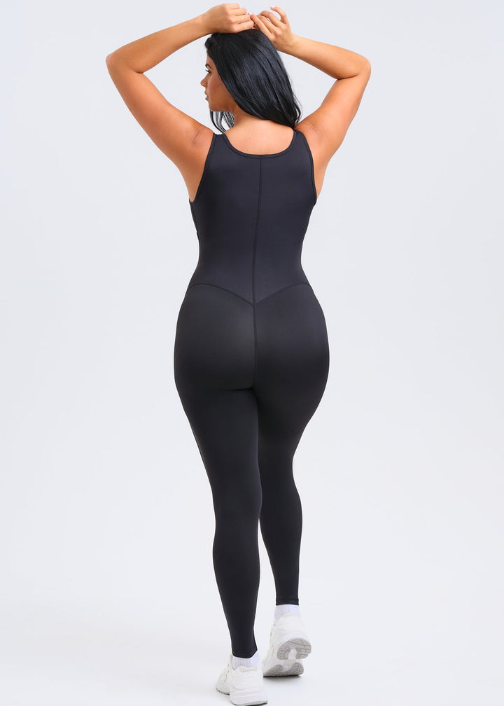 SaunaSculpt Compression Jumpsuit