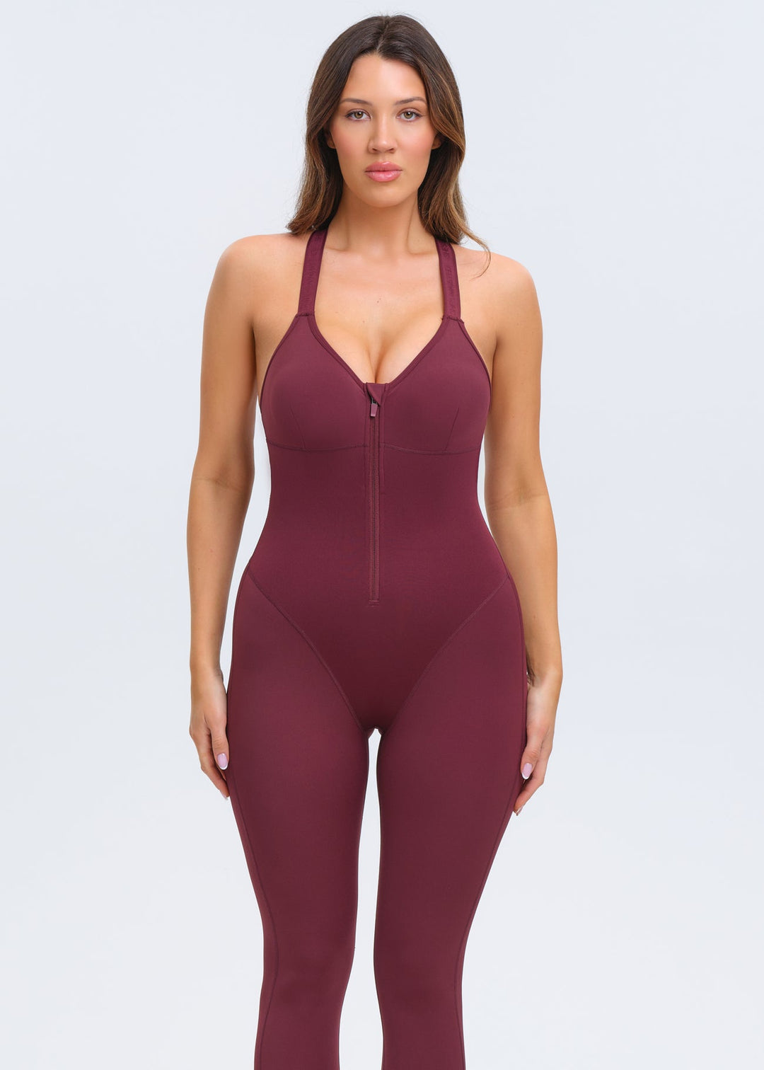 SaunaSculpt Open-Back Jumpsuit