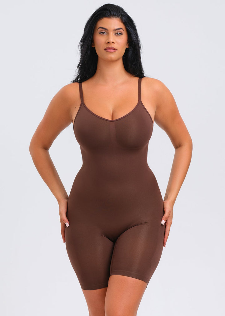 SmoothingSeamless Open-Back Bodysuit