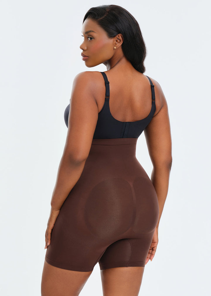 SmoothingSeamless Sculpting High-Waist Shorts
