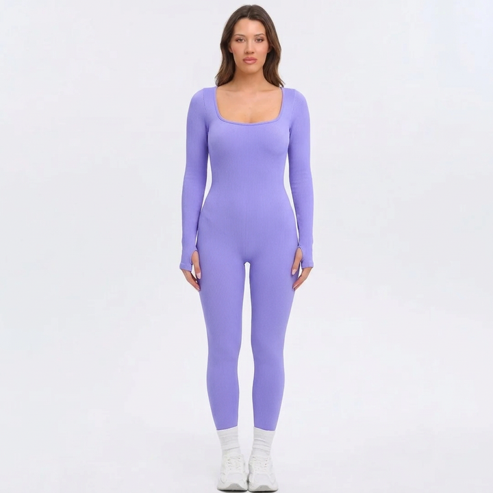 SnatchedKnit Longsleeve Jumpsuit