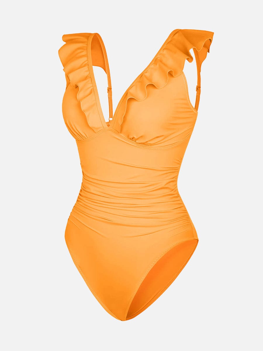 Ruffle &amp; Sculpt Swimsuit