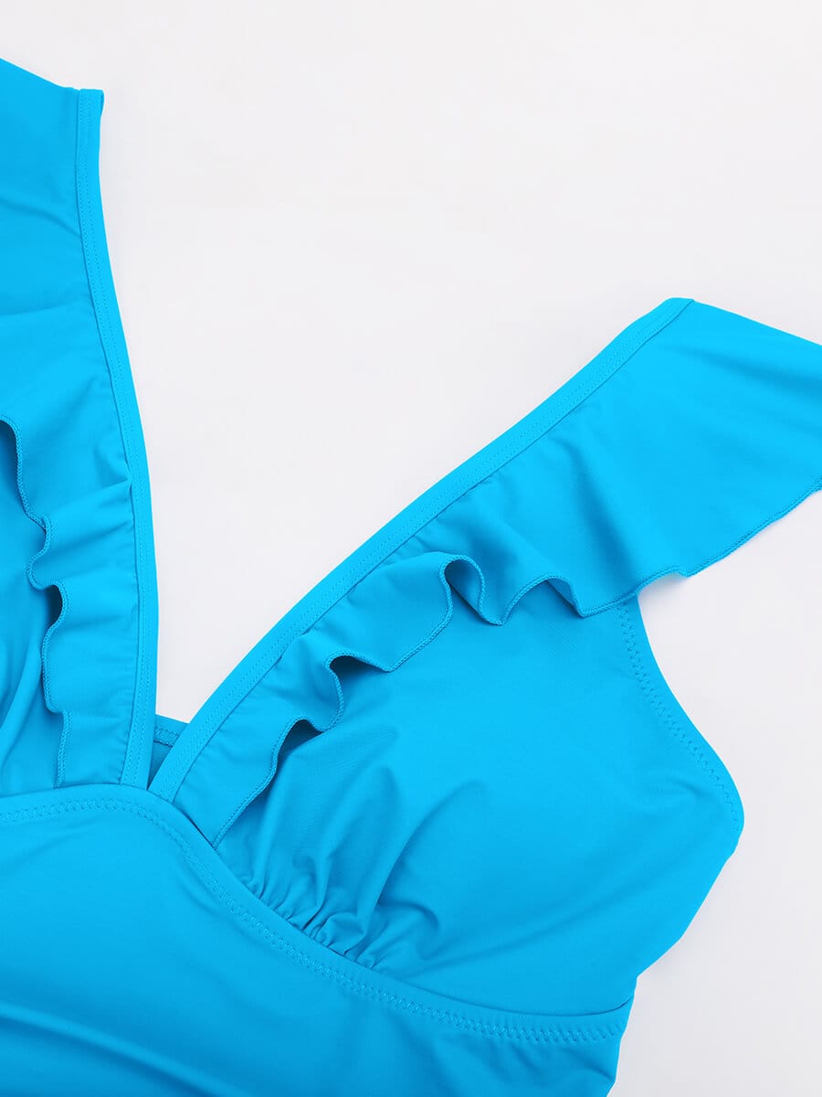 Ruffle &amp; Sculpt Swimsuit