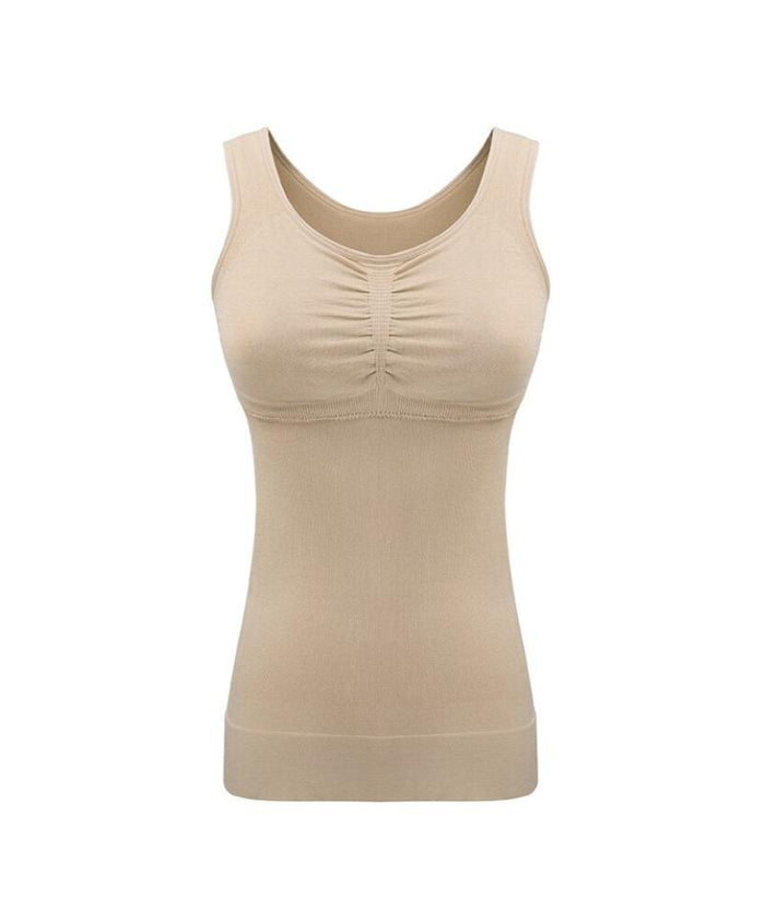 Women's Seamless Shaping Camisole with Scoop Neckline