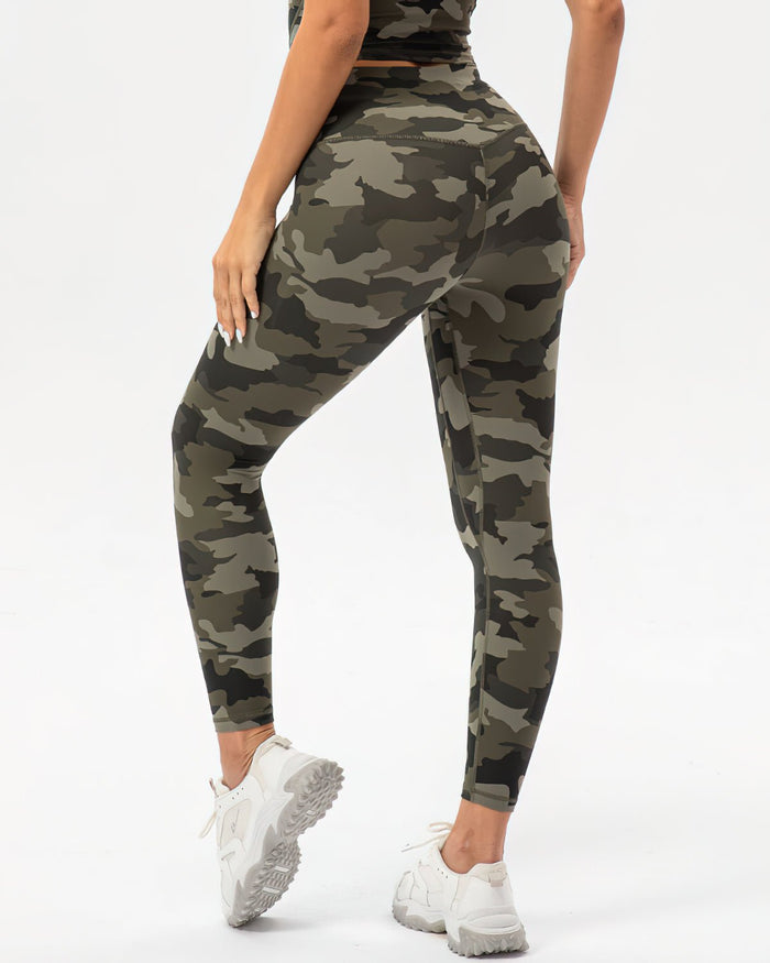 Women's Camo High-Waist Leggings Sculpting Fit