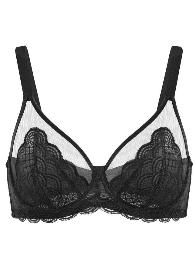 Mermaid Lace Minimizer Bra