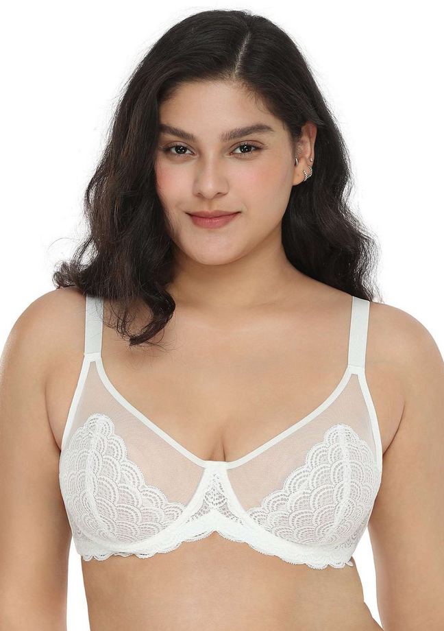 Mermaid Lace Minimizer Bra