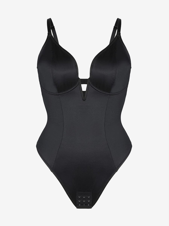 V-Illusion Satin Thong Body