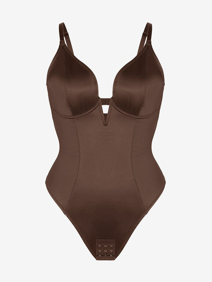V-Illusion Satin Thong Body