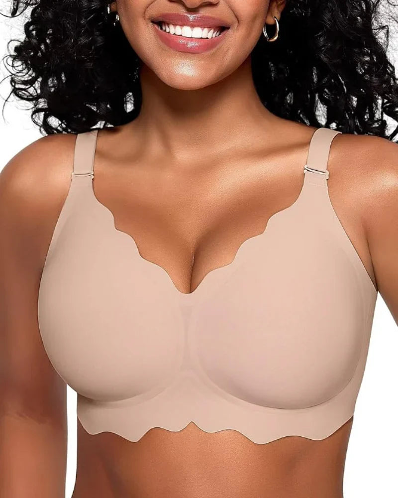 Full Coverage Lift Scalloped Bra