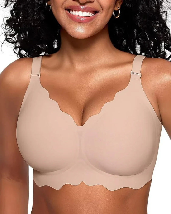 Full Coverage Lift Scalloped Bra